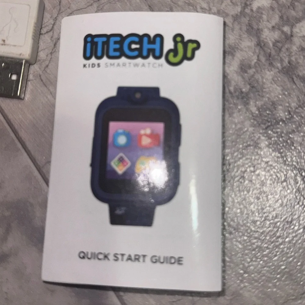 iTech Jr Kids Smartwatch Pink Touchscreen Camera Games Activity Tracker Charger